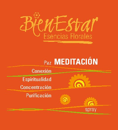 Etiqueta de la esencia Meditación