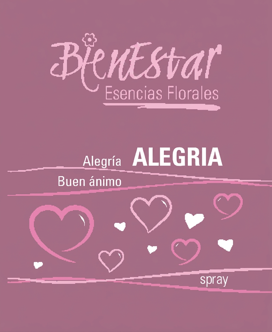 Etiqueta de la esencia Alegría